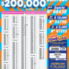 Súper Tómbola Lotería Nacional 7038 Boletín Oficial