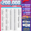 Súper Tómbola Lotería Nacional 7039 Boletín Oficial