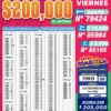 Lotería Nacional 7099 Boletín Oficial