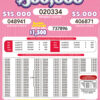 Lotto 3117 Boletín Oficial