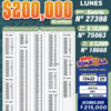 Lotería Nacional 7100 Boletín Oficial