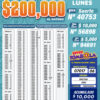 Lotería Nacional 7106 Boletín Oficial