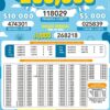 Lotto 3134 Boletín Oficial