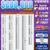 Lotería Nacional 7117 Boletín Oficial