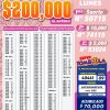 Lotería Nacional 7137 Boletín Oficial