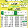 Lotto 3162 Boletín Oficial