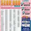 Lotería Nacional 7143 Boletín Oficial
