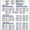 Lotería de Manizales 4874 Boletín Oficial