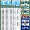 Lotería Nacional 7169 Boletín Oficial