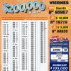 Lotería Nacional 7181 Boletín Oficial
