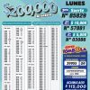 Lotería Nacional 7182 Boletín Oficial