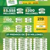 Lotería del Cauca 2540 Boletín Oficial