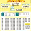 Lotto 3214 Boletín Oficial