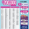 Lotería Nacional 7218 Boletín Oficial