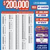 Lotería Nacional 7220 Boletín Oficial