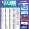 Lotería Nacional 7221 Boletín Oficial