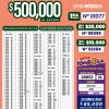 Lotería Nacional 7222 Boletín Oficial