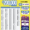 Lotería Nacional 7230 Boletín Oficial