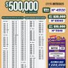 Lotería Nacional 7234 Boletín Oficial
