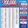 Lotería Nacional 7235 Boletín Oficial