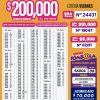 Lotería Nacional 7241 Boletín Oficial