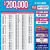 Lotería Nacional 7254 Boletín Oficial