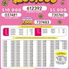 Lotto 3283 Boletín Oficial