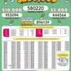 Lotto 3291 Boletín Oficial