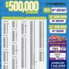Lotería Nacional 7270 Boletín Oficial