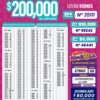 Lotería Nacional 7274 Boletín Oficial