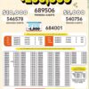 Lotto 3303 Boletín Oficial