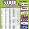 Lotería Nacional 7282 Boletín Oficial