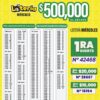 Lotería Nacional 7294 Boletín Oficial