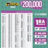 Lotería Nacional 7295 Boletín Oficial