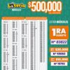 Lotería Nacional 7315 Boletín Oficial
