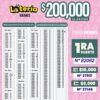 Lotería Nacional 7316 Boletín Oficial