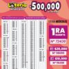 Lotería Nacional 7318 Boletín Oficial
