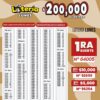 Lotería Nacional 7320 Boletín Oficial
