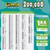 Lotería Nacional 7322 Boletín Oficial