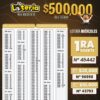 Lotería Nacional 7329 Boletín Oficial