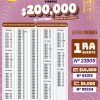 Lotería Nacional 7360 Boletín Oficial