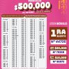 Lotería Nacional 7362 Boletín Oficial
