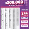 Lotería Nacional 7364 Boletín Oficial