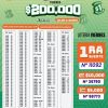 Lotería Nacional 7417 Boletín Oficial
