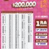 Lotería Nacional 7423 Boletín Oficial