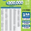 Lotería Nacional 7426 Boletín Oficial