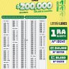 Lotería Nacional 7436 Boletín Oficial