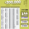 Lotería Nacional 7445 Boletín Oficial