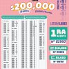 Lotería Nacional 7448 Boletín Oficial