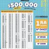 Lotería Nacional 7458 Boletín Oficial